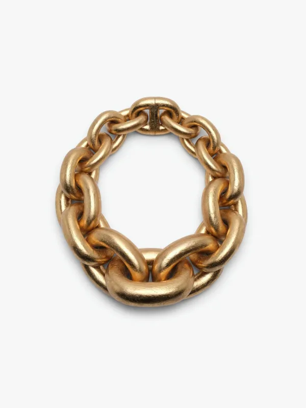 Seoul necklace: acacia, goldfoil sold by Monies