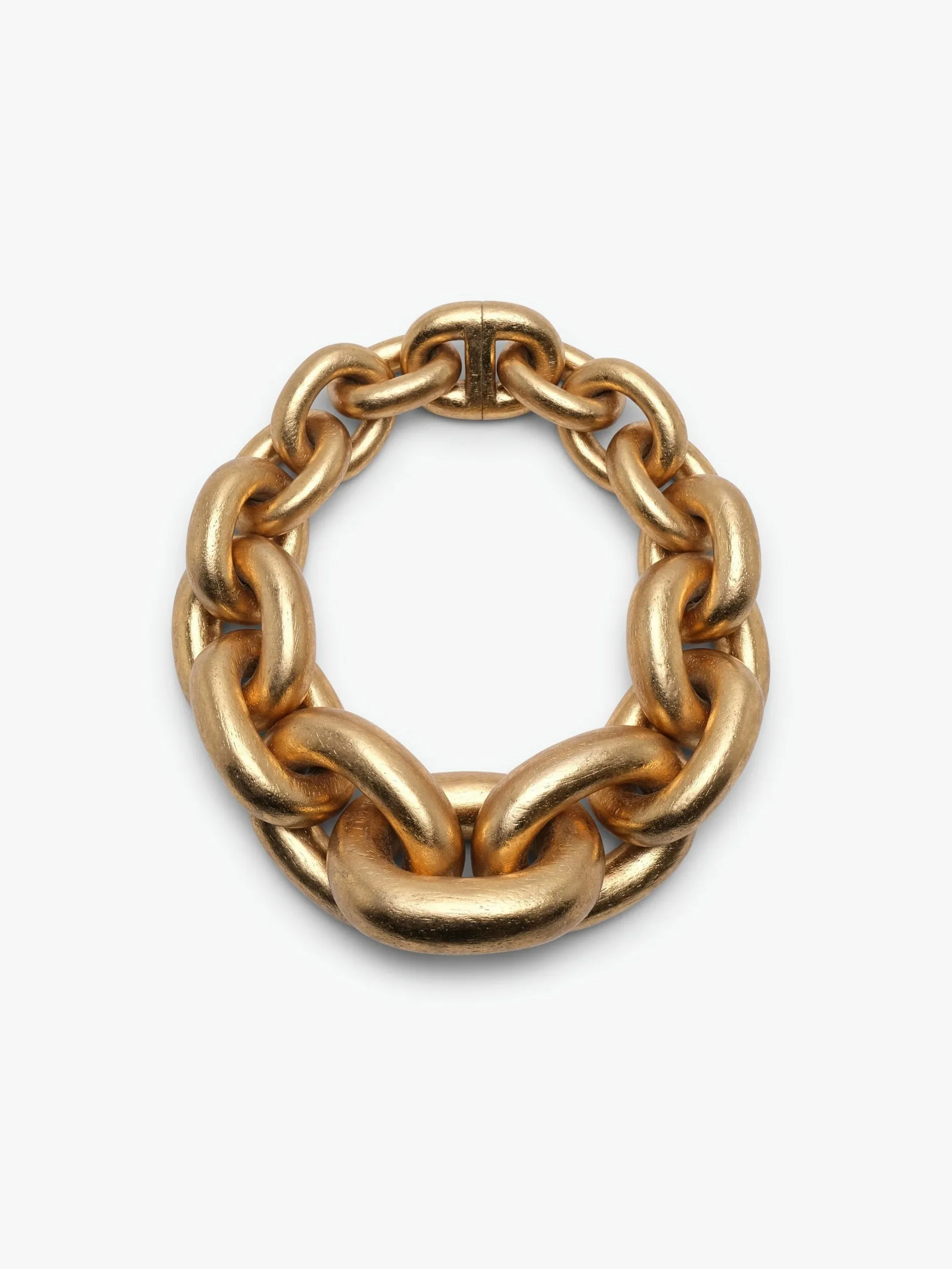 Seoul necklace: acacia, goldfoil sold by Monies