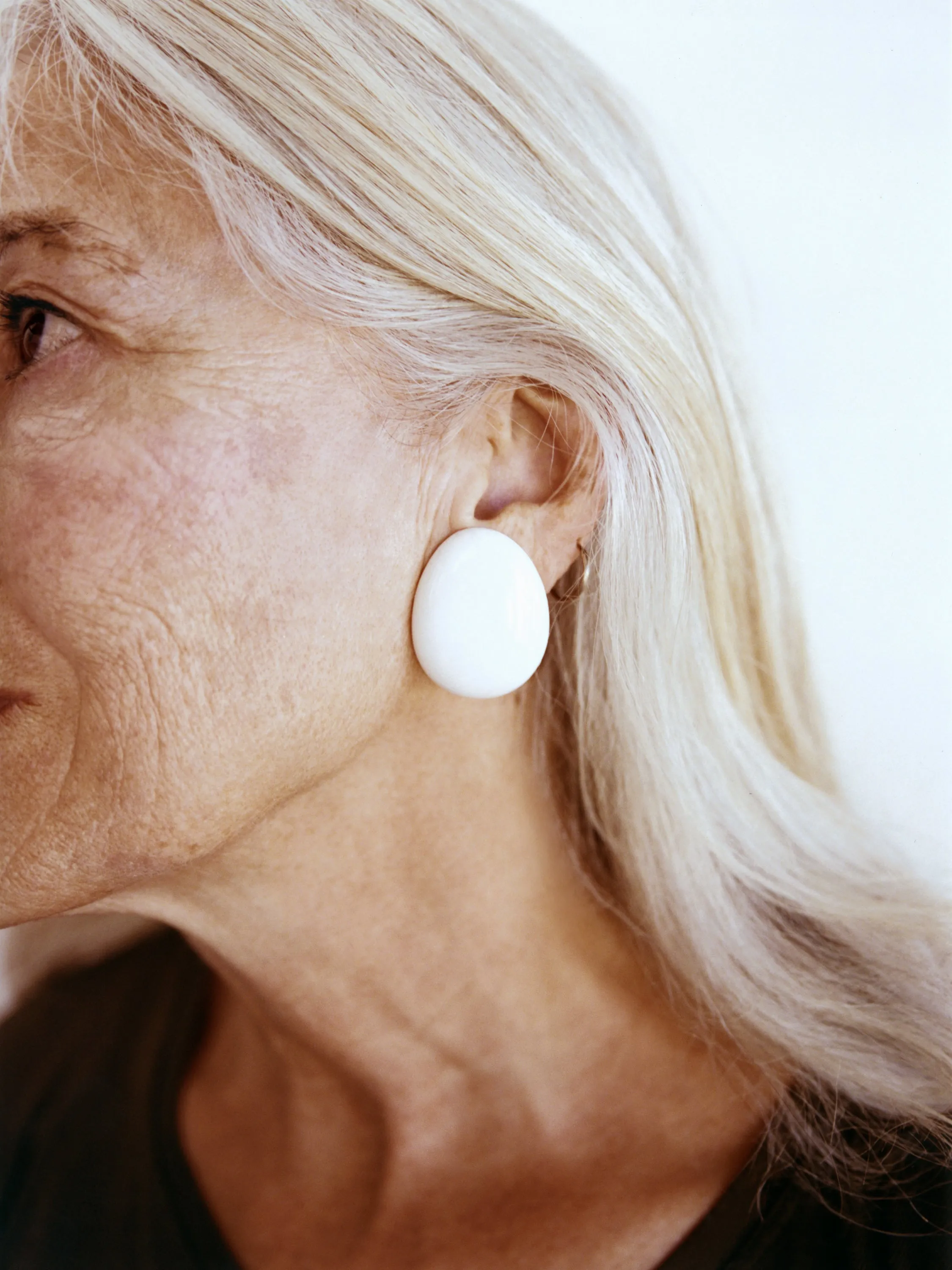 Lima earrings: white sold by Monies product image thumbnail 2