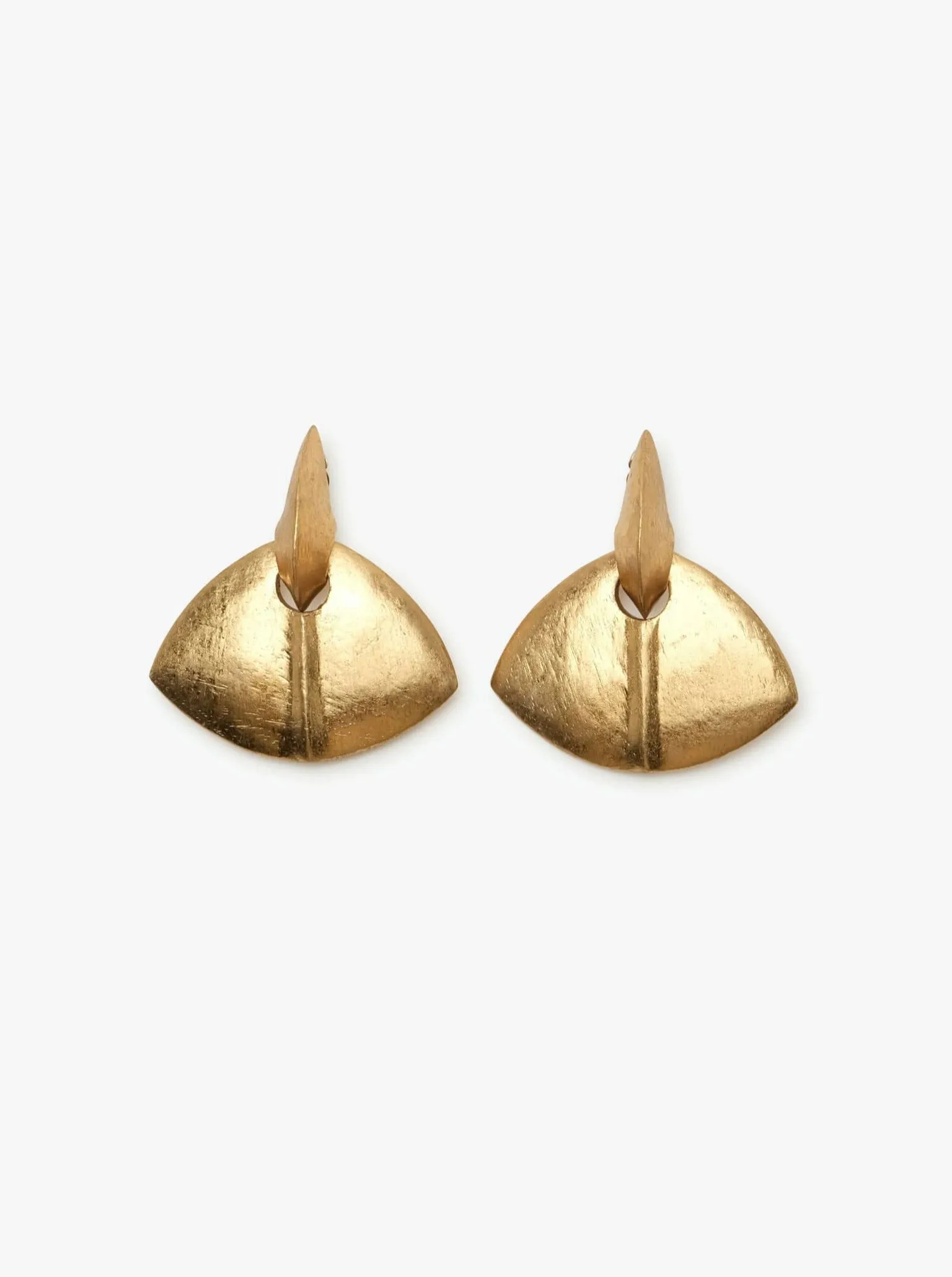 Florence earring: acacia, goldfoil sold by Monies