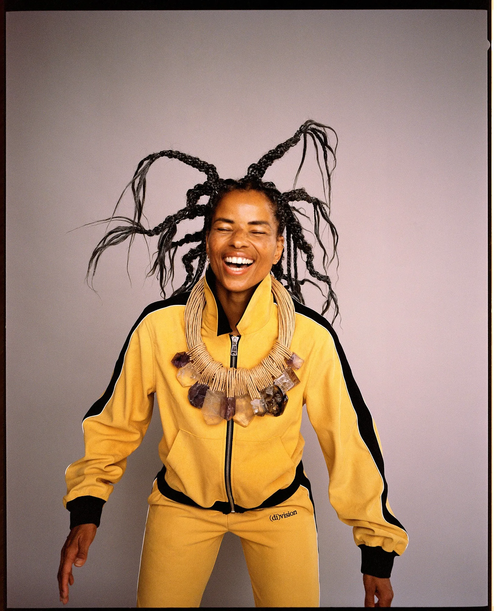 50th anniversary necklace: amethyst, crystal, quartz sold by Monies product image thumbnail 2