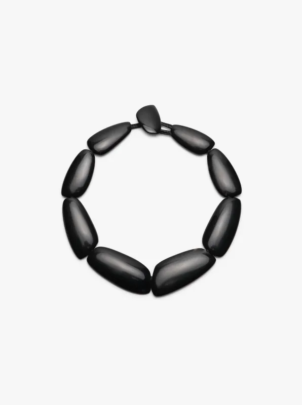 Ralk necklace black sold by Monies