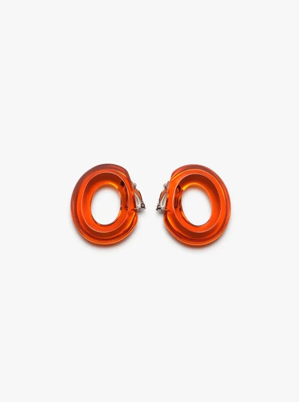 Flotti earrings: orange sold by Monies