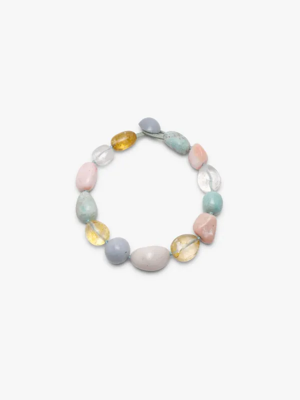 Necklace: multi materials sold by Monies