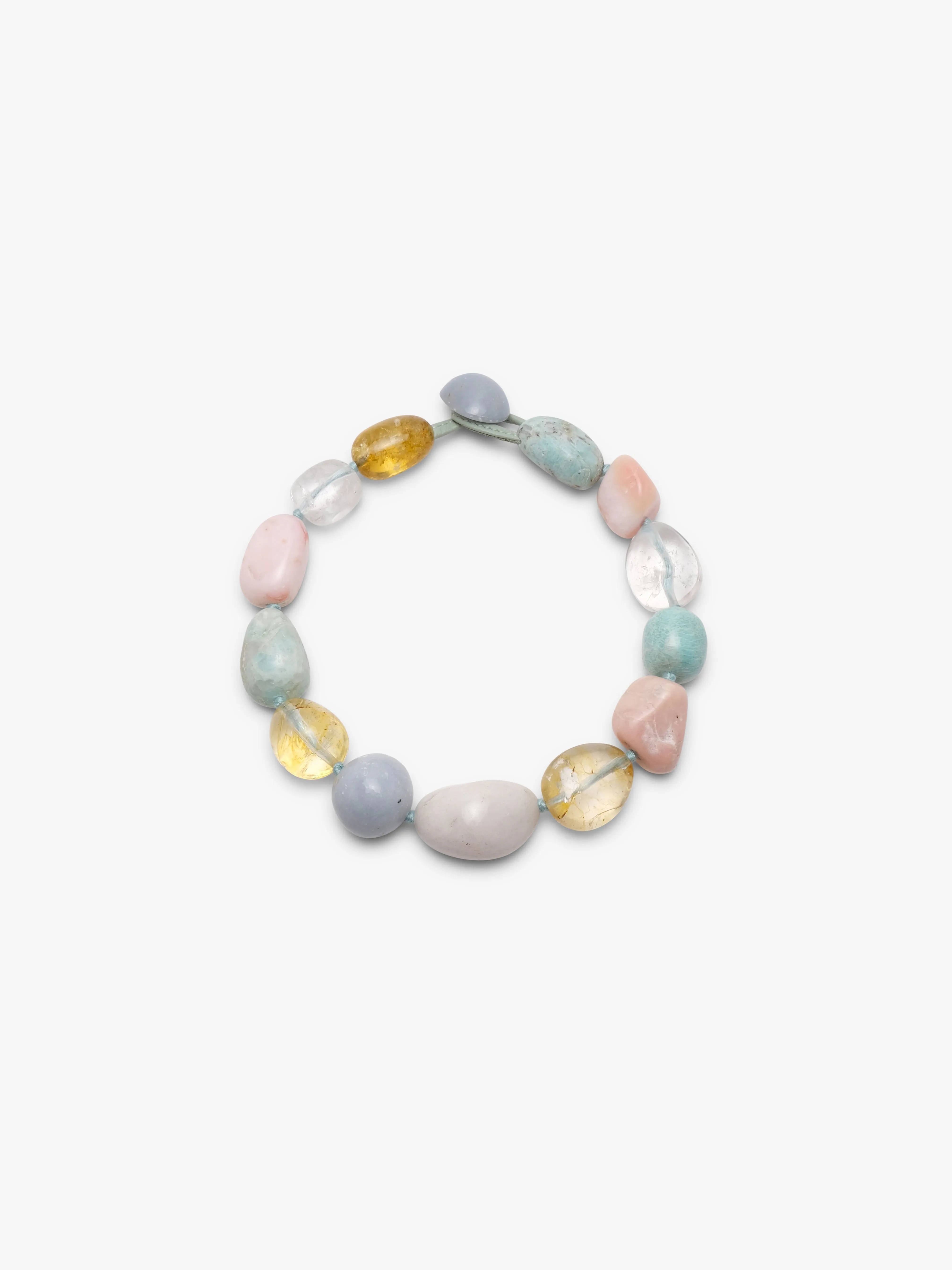 Necklace: multi materials sold by Monies