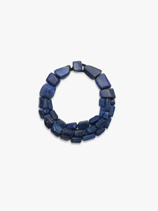 Necklace: lapis lazuli sold by Monies