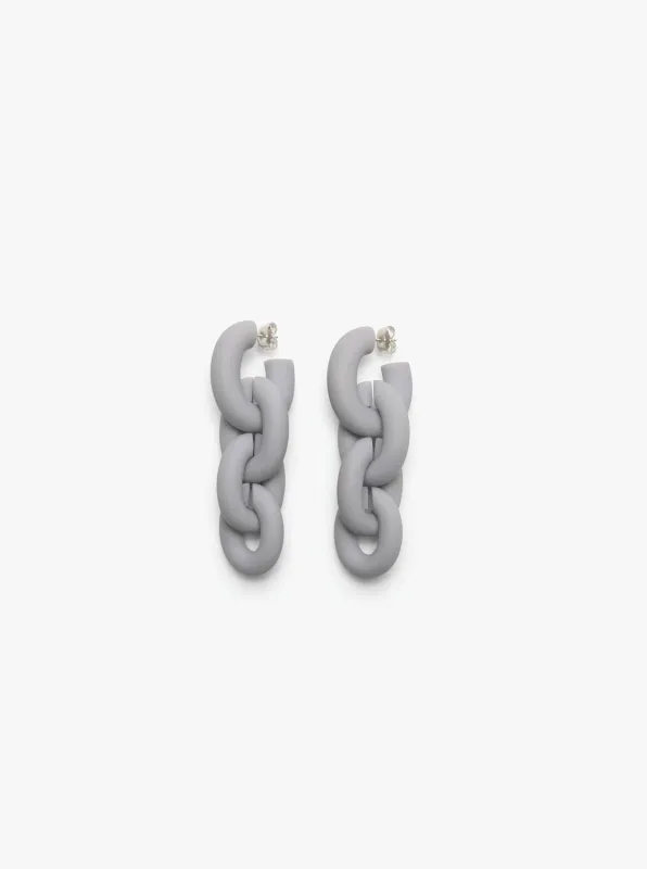 Calor stud earrings grey sold by Monies