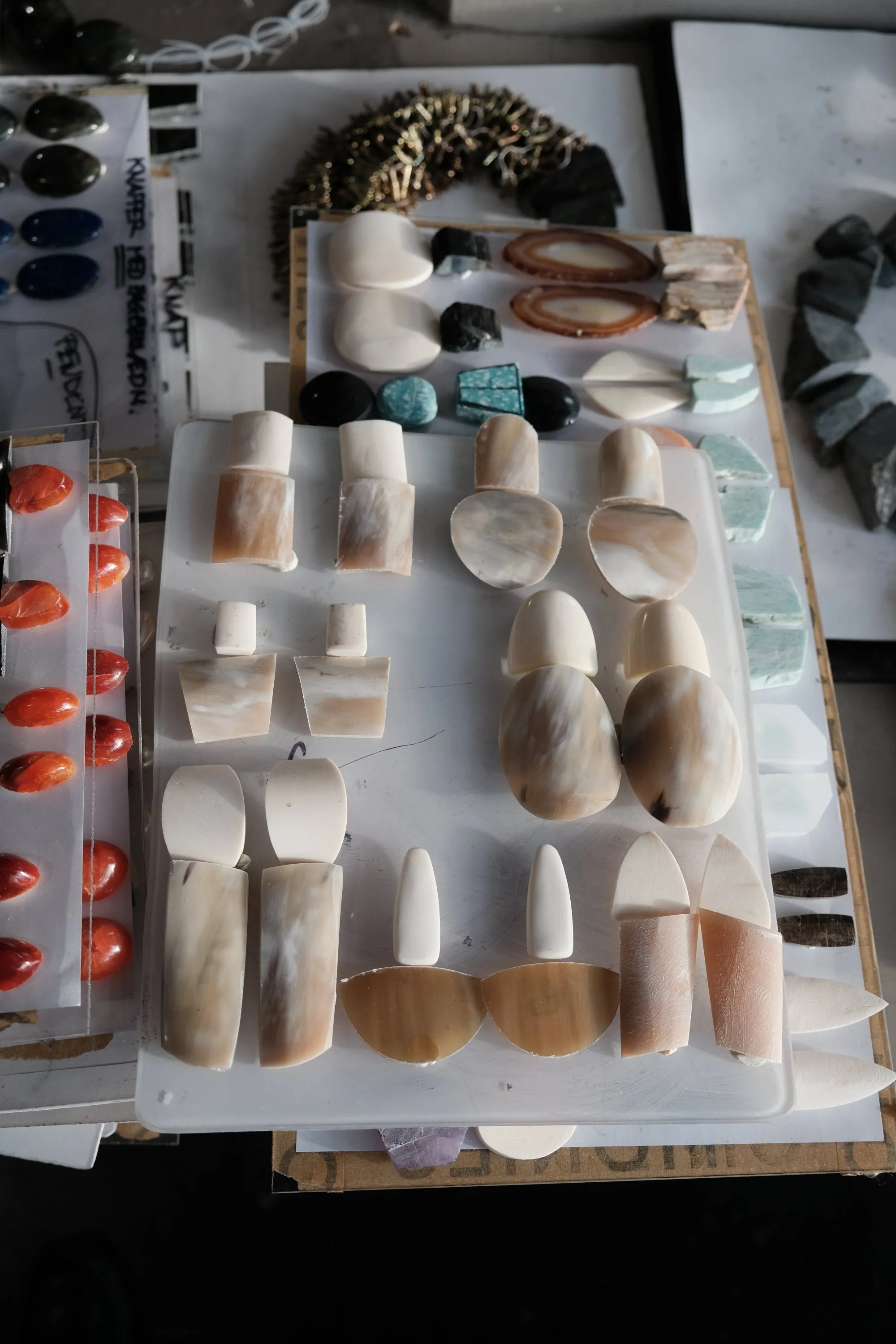 Earrings: bone, horn sold by Monies product image thumbnail 2