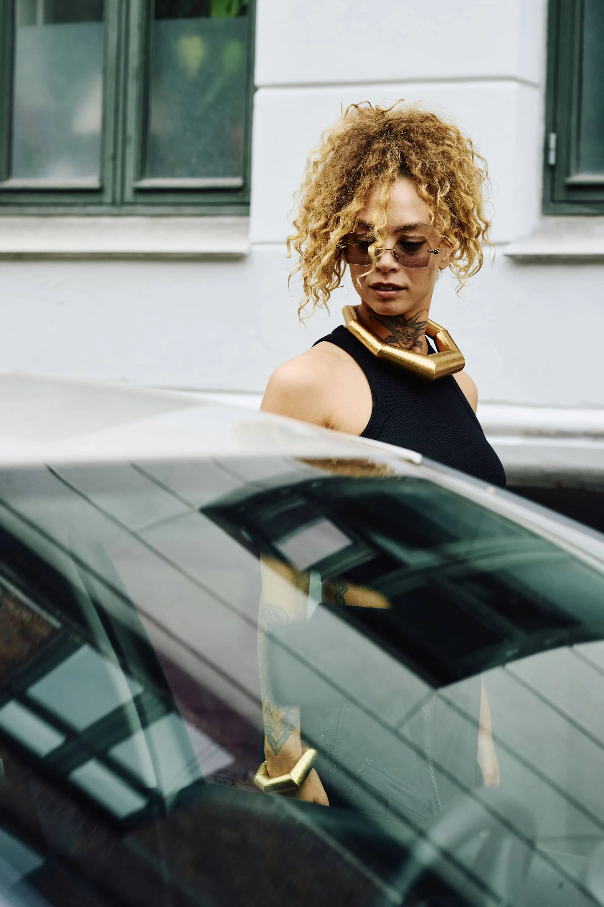 Frima necklace: acacia, goldfoil sold by Monies product image thumbnail 4