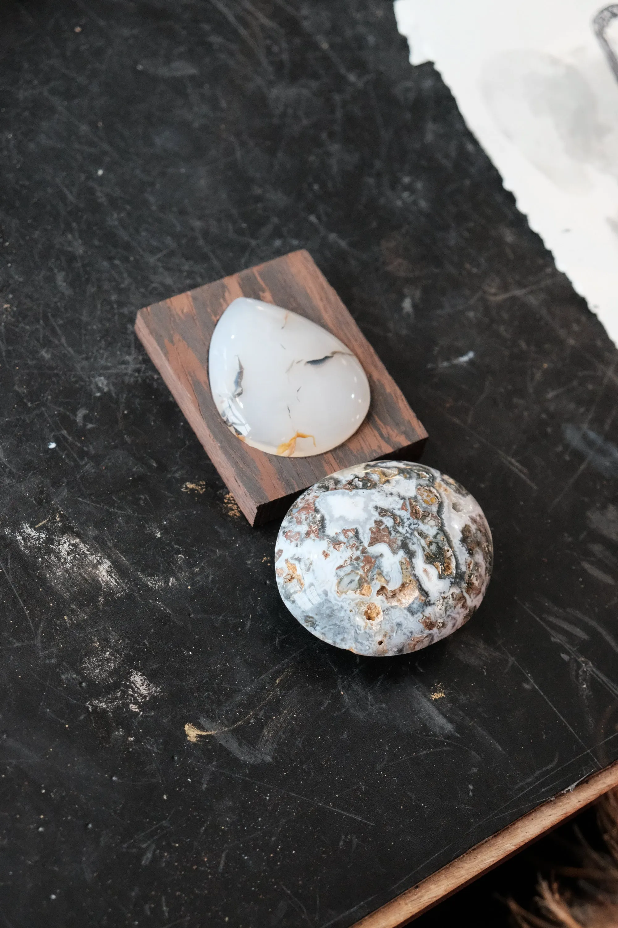 Pendant: dendritic agate, ocean jasper sold by Monies product image thumbnail 4