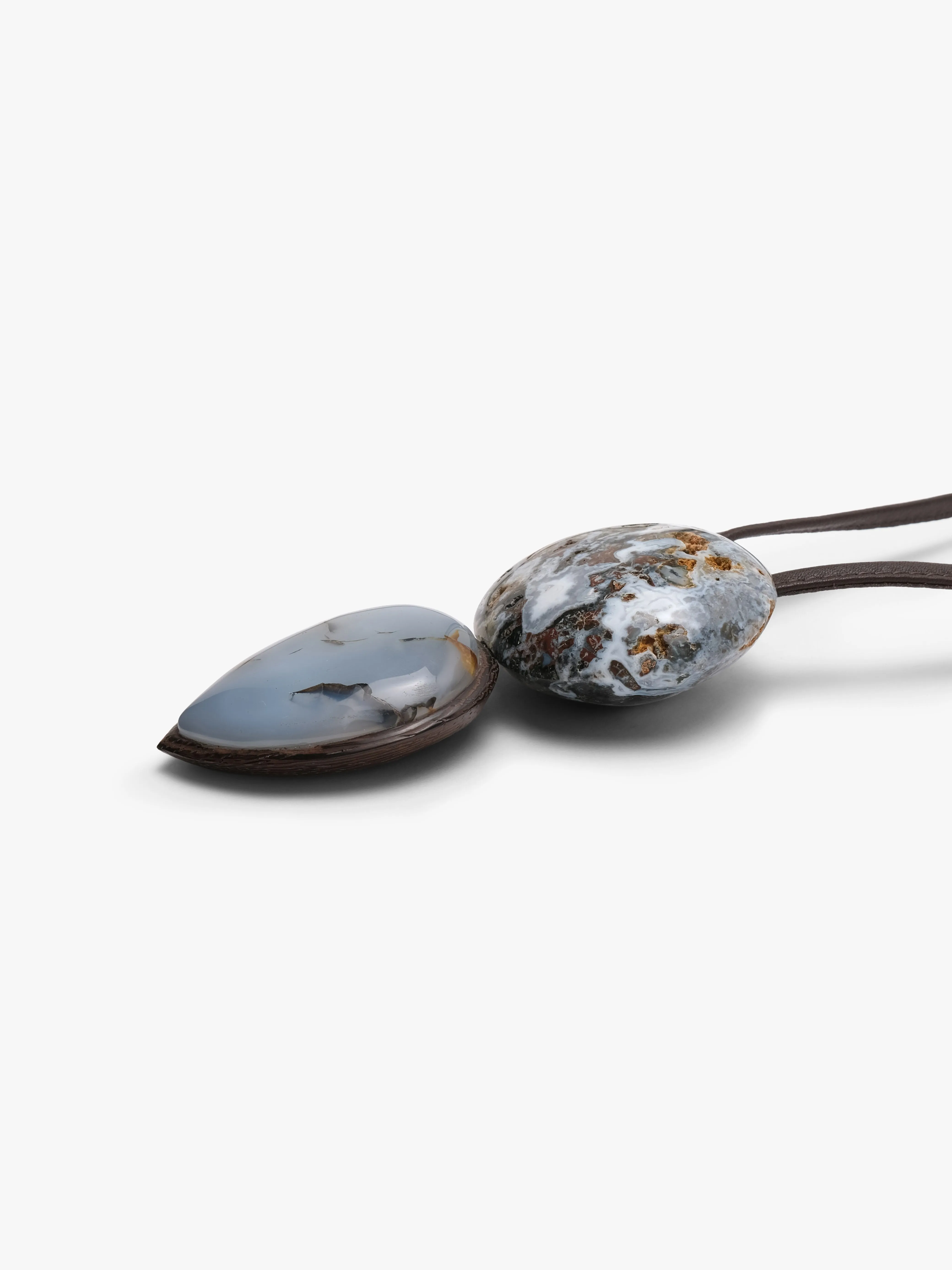 Pendant: dendritic agate, ocean jasper sold by Monies product image thumbnail 5