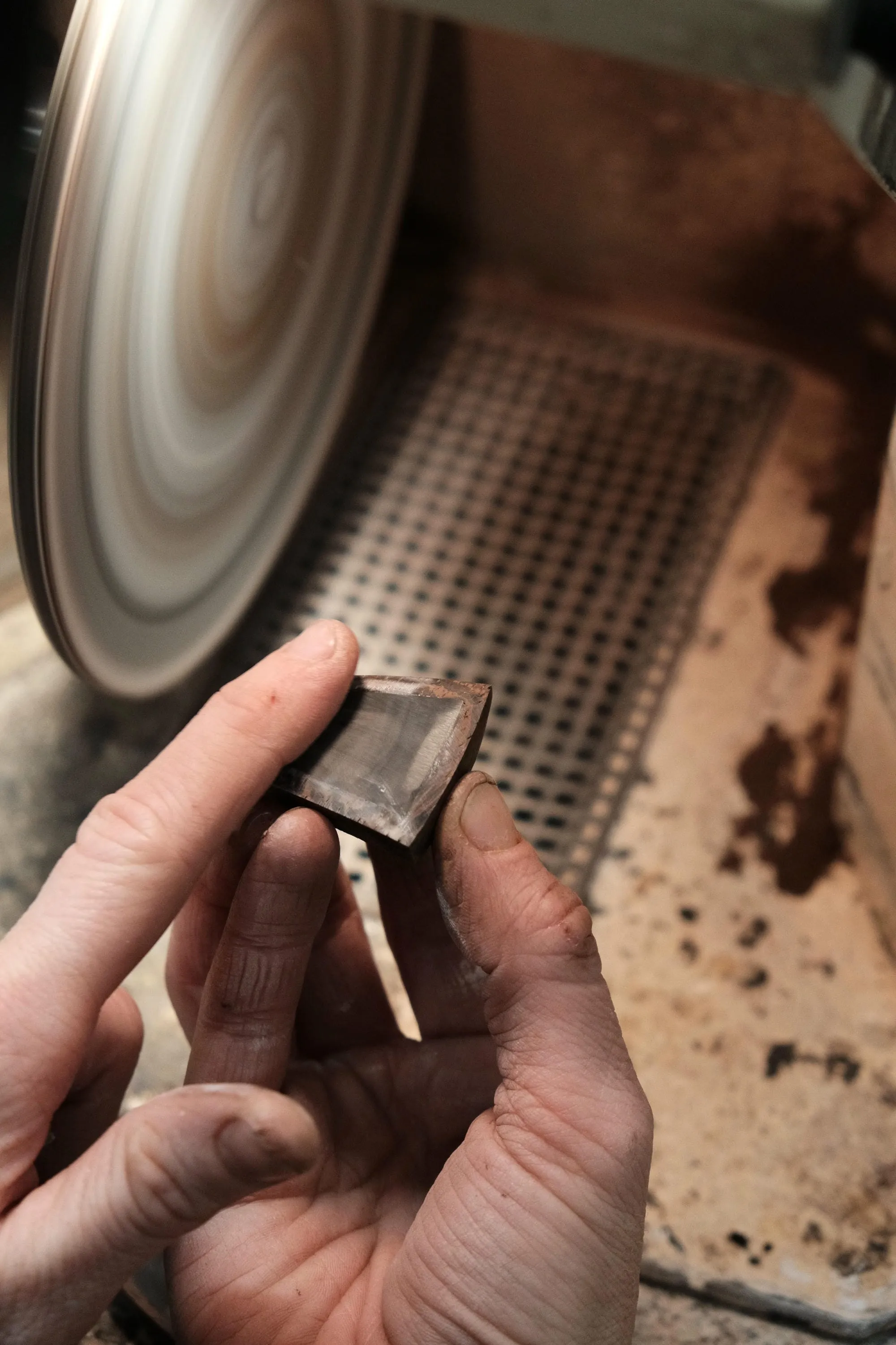 Earrings: mother of pearl, wengé sold by Monies product image thumbnail 2