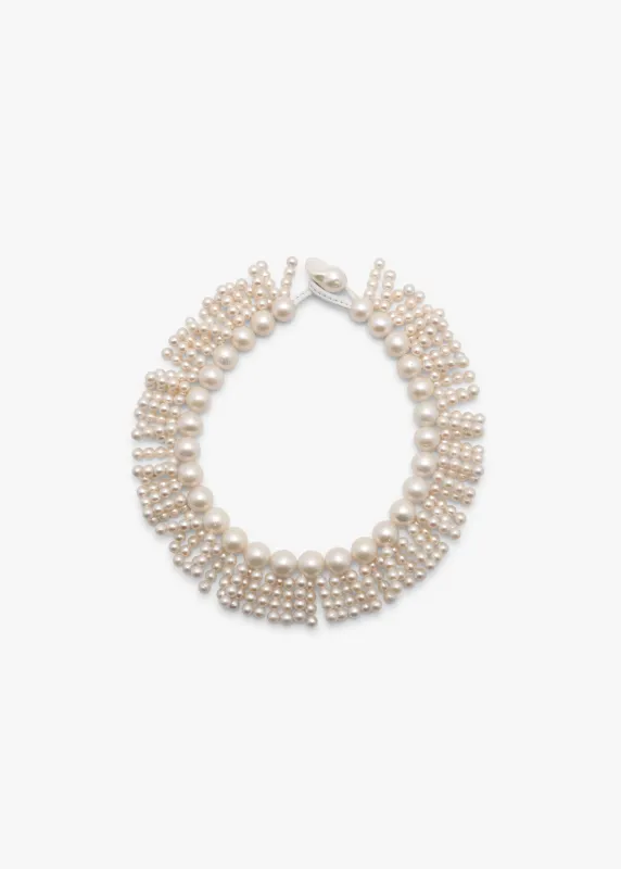 Necklace: freshwater pearls sold by Monies