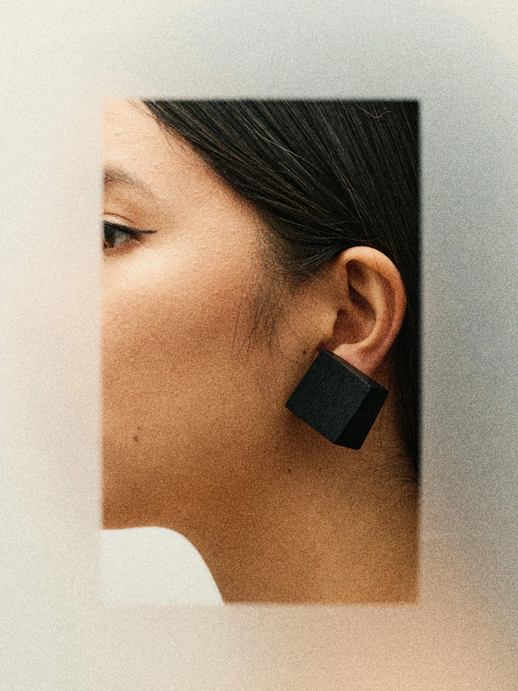 Venia earring: black acacia sold by Monies product image thumbnail 2