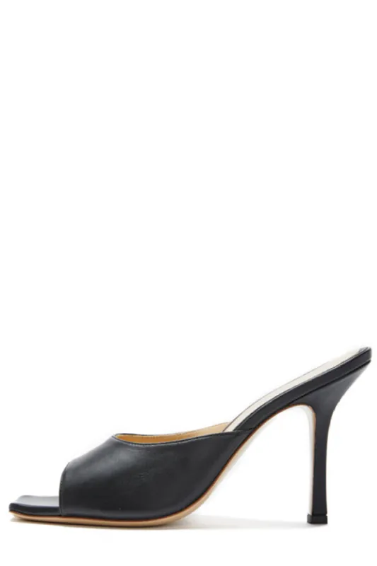 Lexi Leather Mule sold by Monique Lhuillier