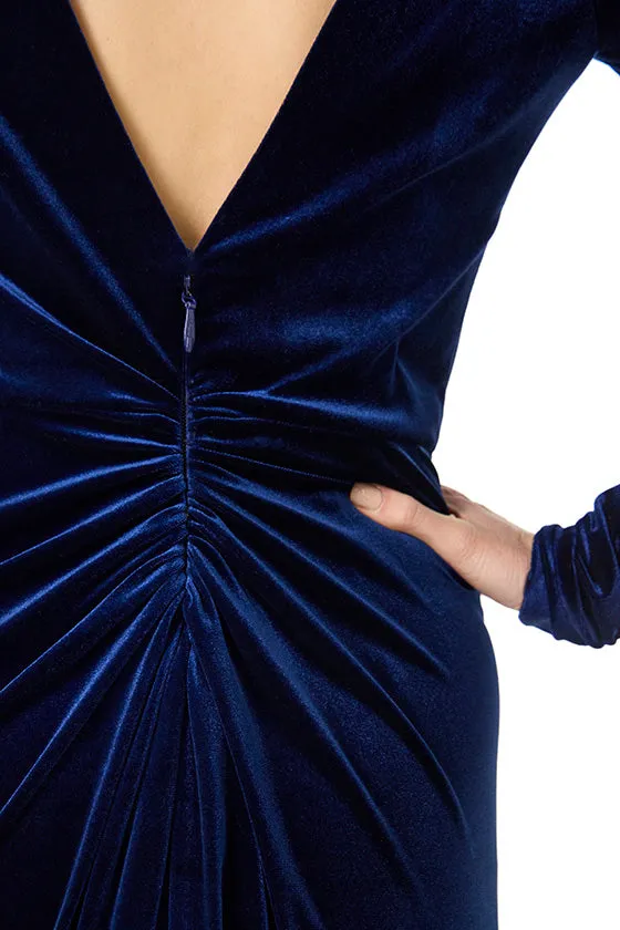 Long Sleeve Embroidered Gown sold by Monique Lhuillier product image thumbnail 5