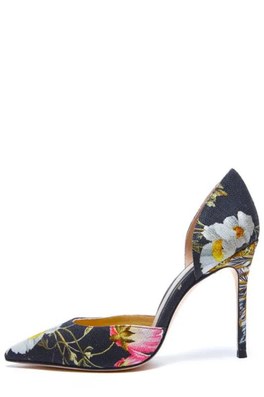 Shannon Tuileries Printed Pump sold by Monique Lhuillier
