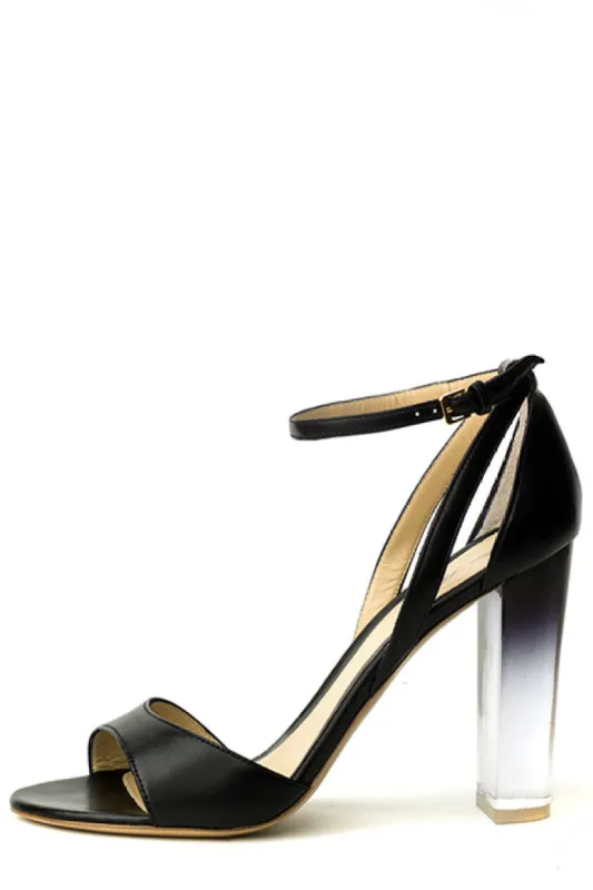 Ava Leather Sandal sold by Monique Lhuillier