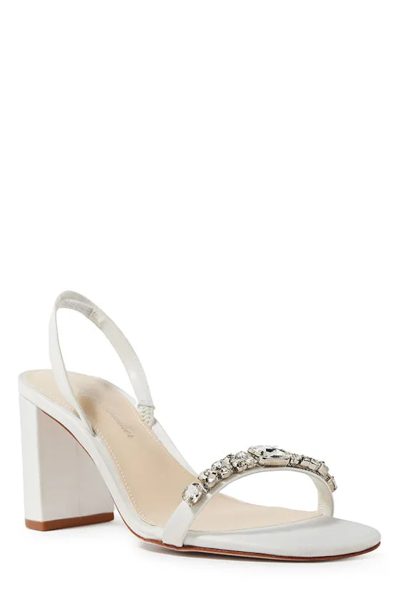 Hollis Satin Slingback sold by Monique Lhuillier product image thumbnail 2