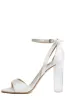 Ava Satin Sandal sold by Monique Lhuillier