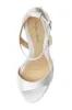Ava Satin Sandal sold by Monique Lhuillier