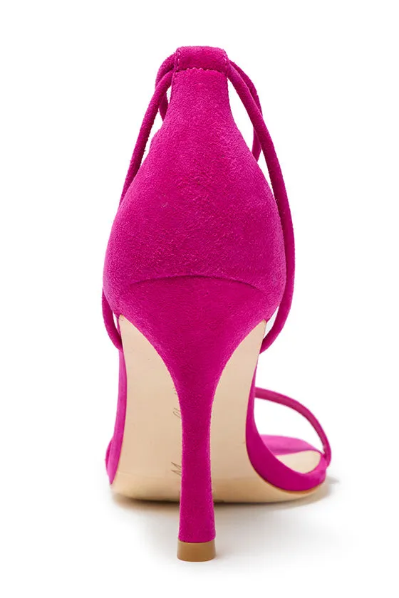 Charlotte Suede Sandal sold by Monique Lhuillier product image thumbnail 3