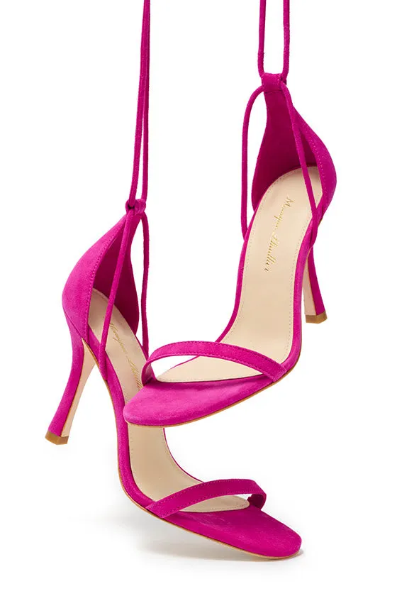 Charlotte Suede Sandal sold by Monique Lhuillier product image thumbnail 5