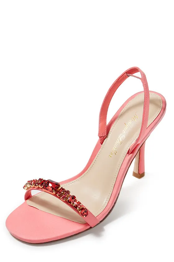 Kirby Satin Slingback sold by Monique Lhuillier product image thumbnail 3