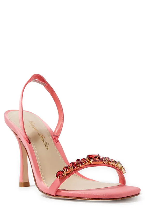 Kirby Satin Slingback sold by Monique Lhuillier product image thumbnail 2