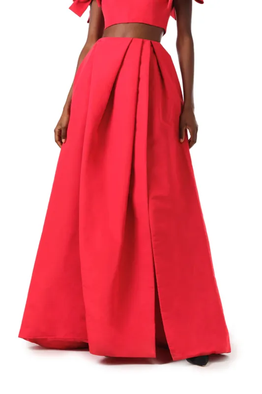 Pleated Ballgown Skirt sold by Monique Lhuillier
