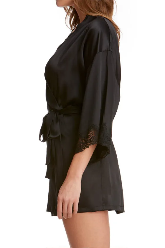 Jolie Silk Robe sold by Monique Lhuillier product image thumbnail 3