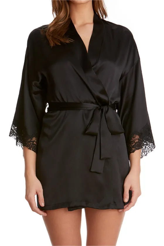 Jolie Silk Robe sold by Monique Lhuillier