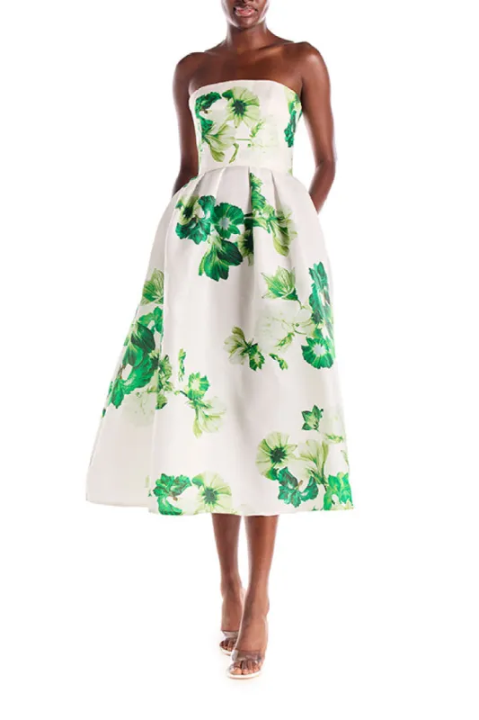 Strapless Full Skirt Dress sold by Monique Lhuillier