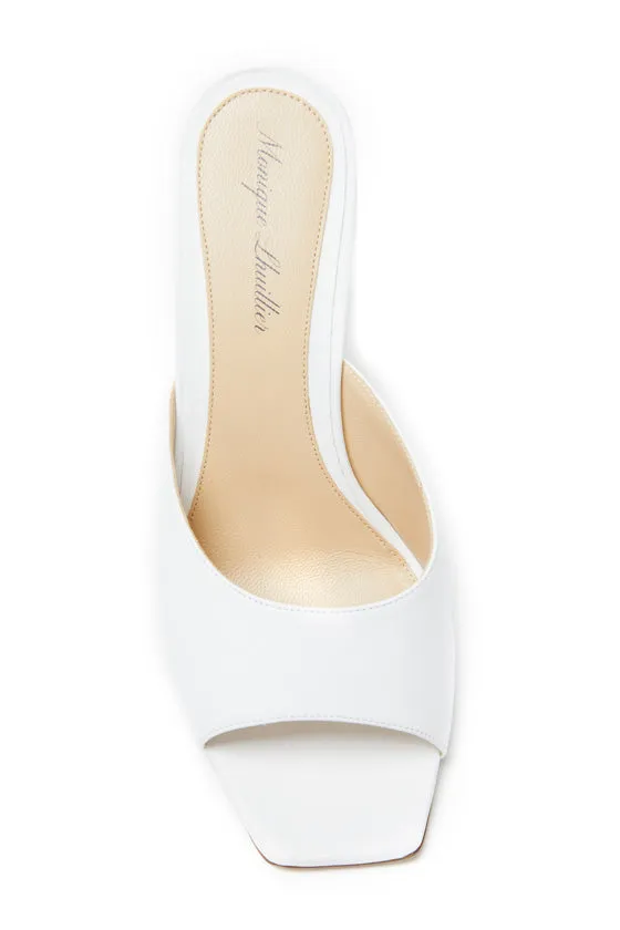 Lexi Leather Mule sold by Monique Lhuillier product image thumbnail 4