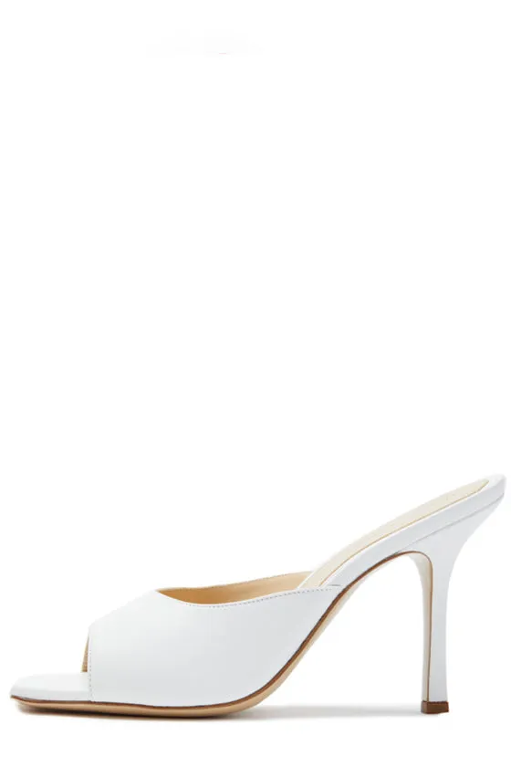 Lexi Leather Mule sold by Monique Lhuillier