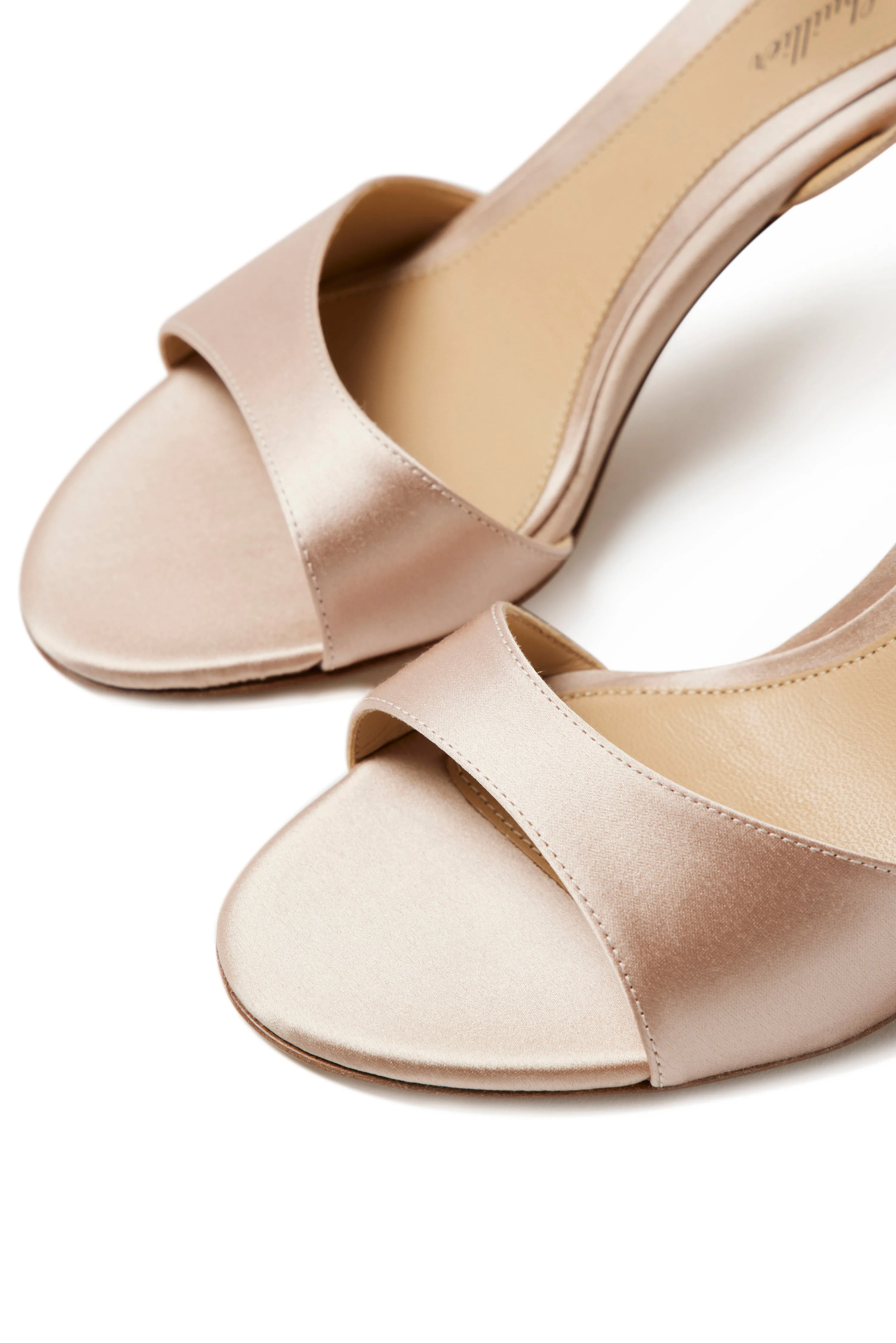 Haven Satin Sandal sold by Monique Lhuillier product image thumbnail 5