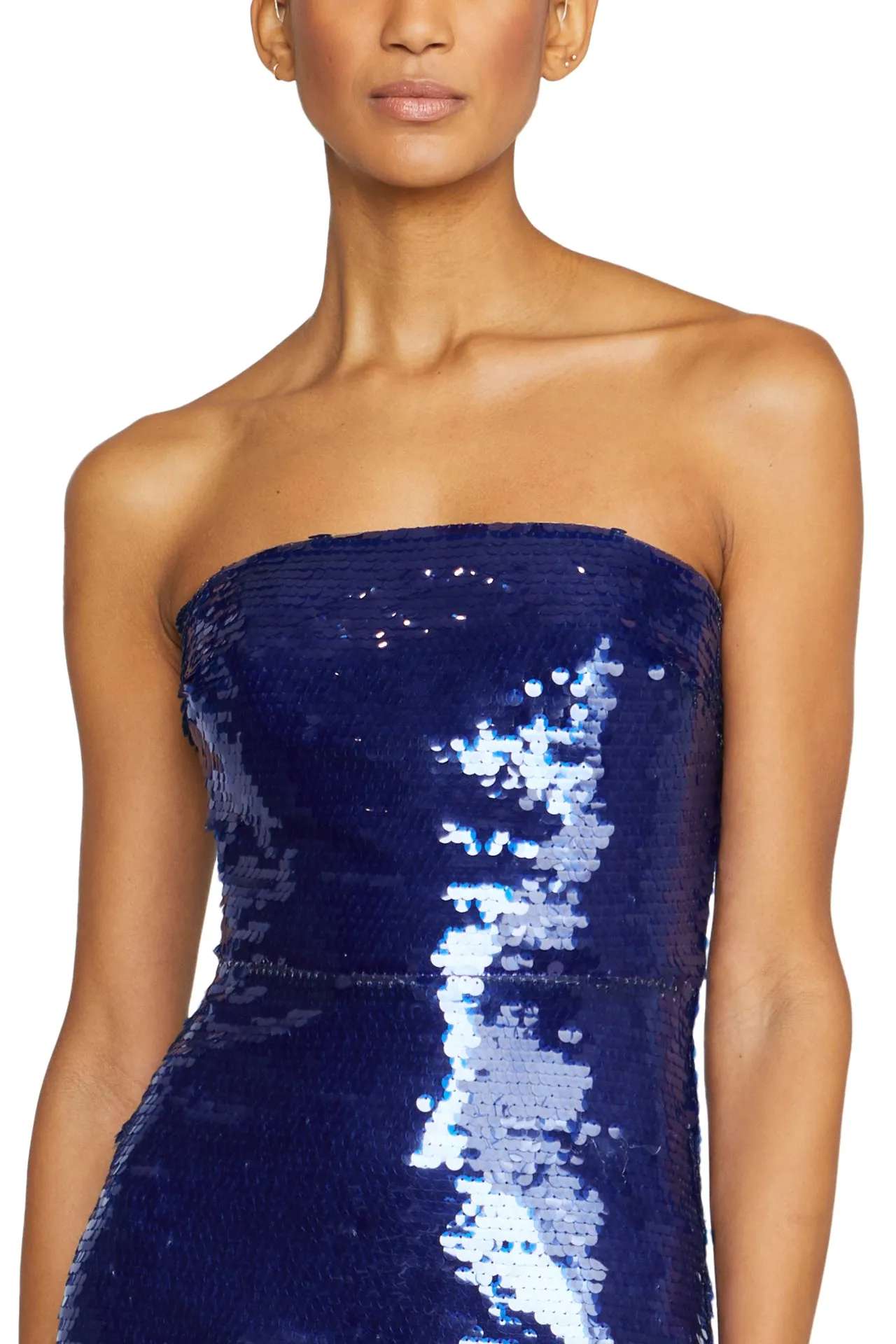 Strapless Sequin Column Gown sold by Monique Lhuillier product image thumbnail 2