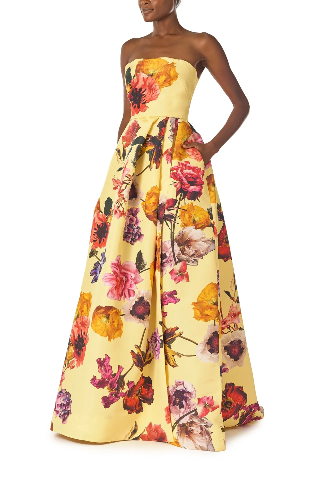 Strapless Ball Gown sold by Monique Lhuillier product image thumbnail 3