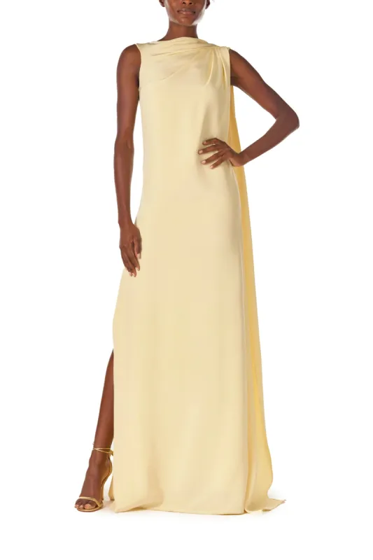 Draped Caftan Gown sold by Monique Lhuillier