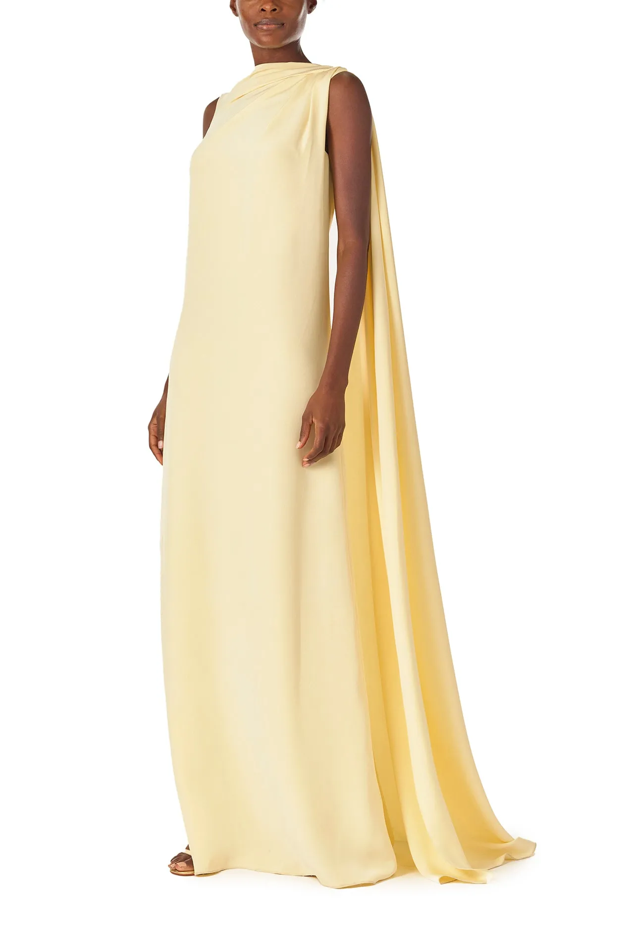 Draped Caftan Gown sold by Monique Lhuillier product image thumbnail 3