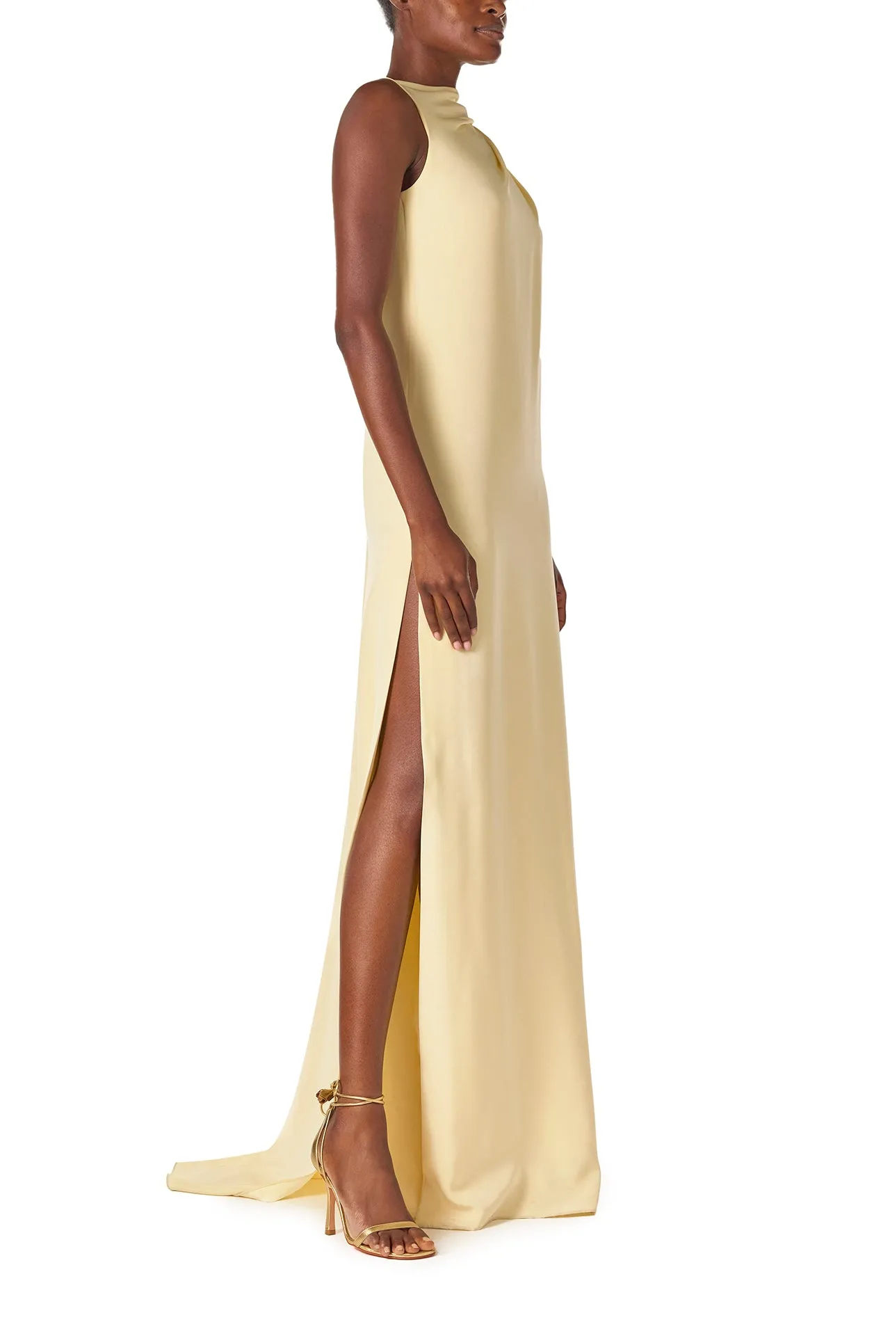 Draped Caftan Gown sold by Monique Lhuillier product image thumbnail 5