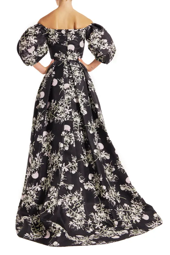 Floral Bandeau & Ballgown Set sold by Monique Lhuillier product image thumbnail 4