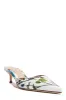 Sophie Botanical Printed Mule sold by Monique Lhuillier