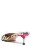 Sophie Botanical Printed Mule sold by Monique Lhuillier
