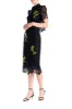 Embroidered Lace Pencil Skirt sold by Monique Lhuillier