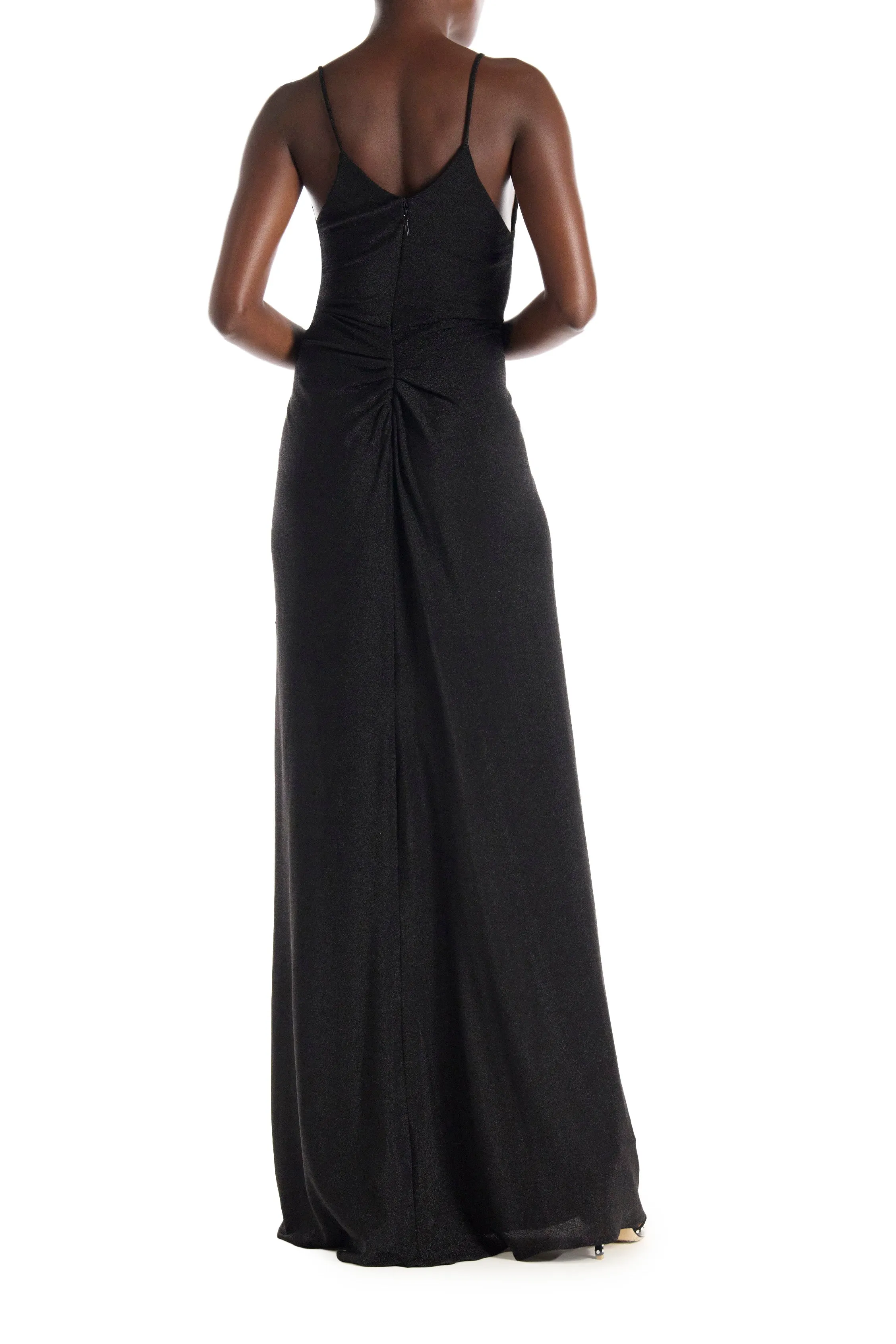 Strappy Knit Slip Gown sold by Monique Lhuillier product image thumbnail 5