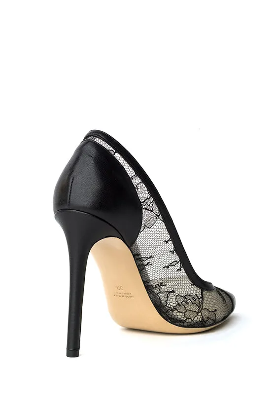 Fatima Lace Pump sold by Monique Lhuillier product image thumbnail 4