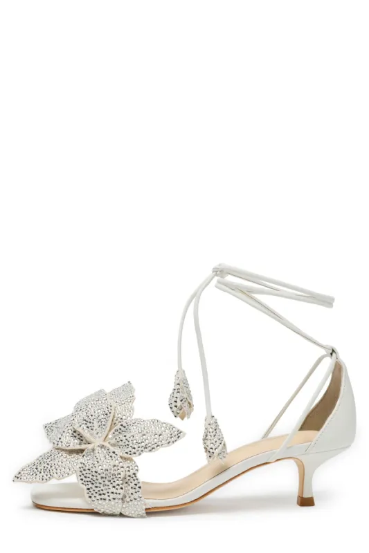 Florette Leather Sandal sold by Monique Lhuillier