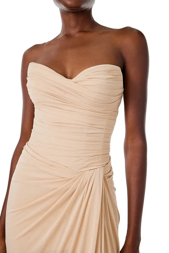 Strapless Matte Jersey Gown sold by Monique Lhuillier product image thumbnail 5