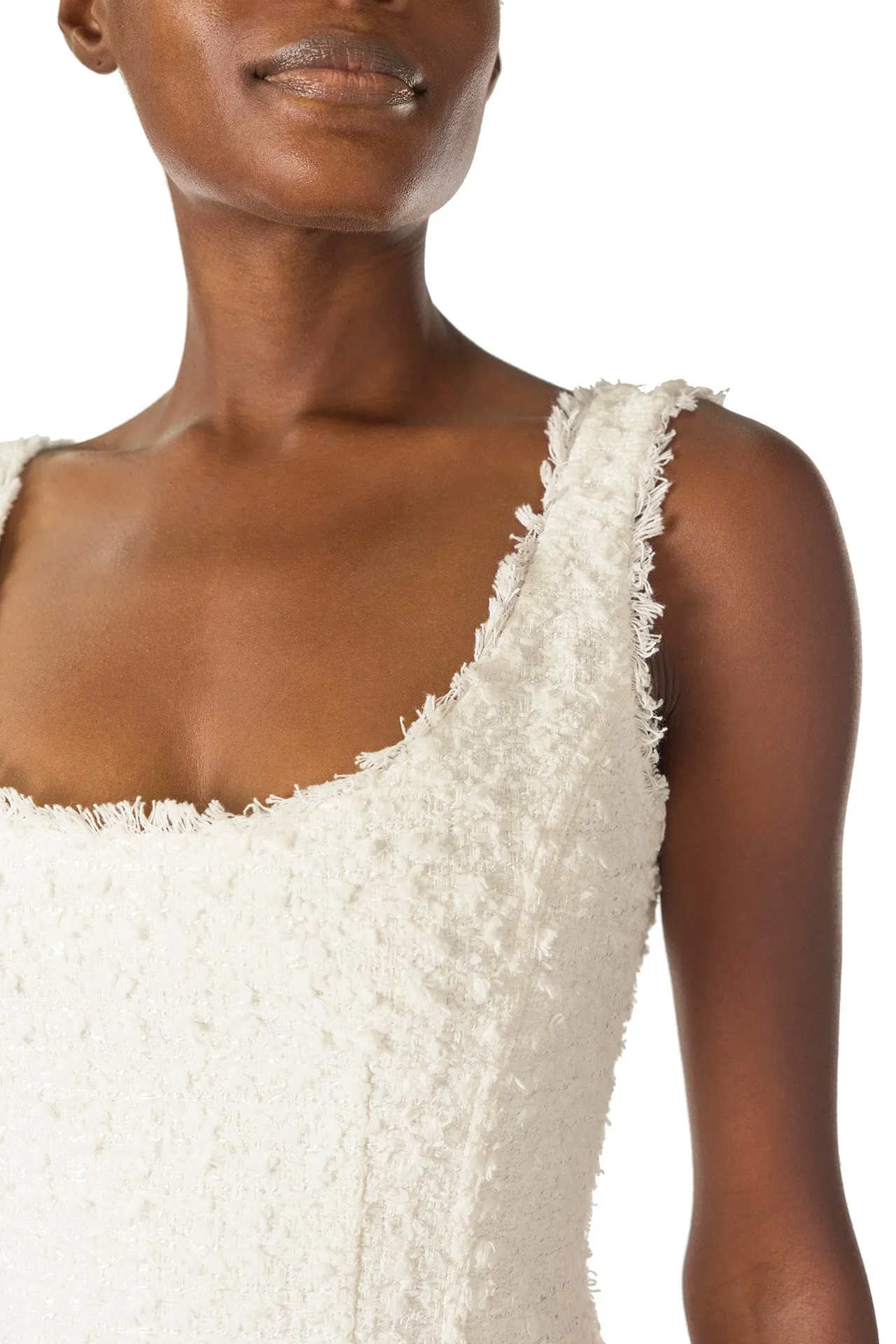 Scoop Neck Sculpted Dress sold by Monique Lhuillier product image thumbnail 2